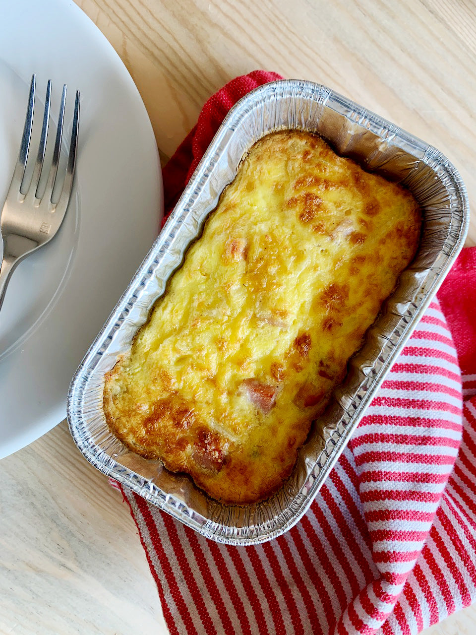 Mini Frittata with Canadian Bacon - for breakfast meal delivery in the Denver area