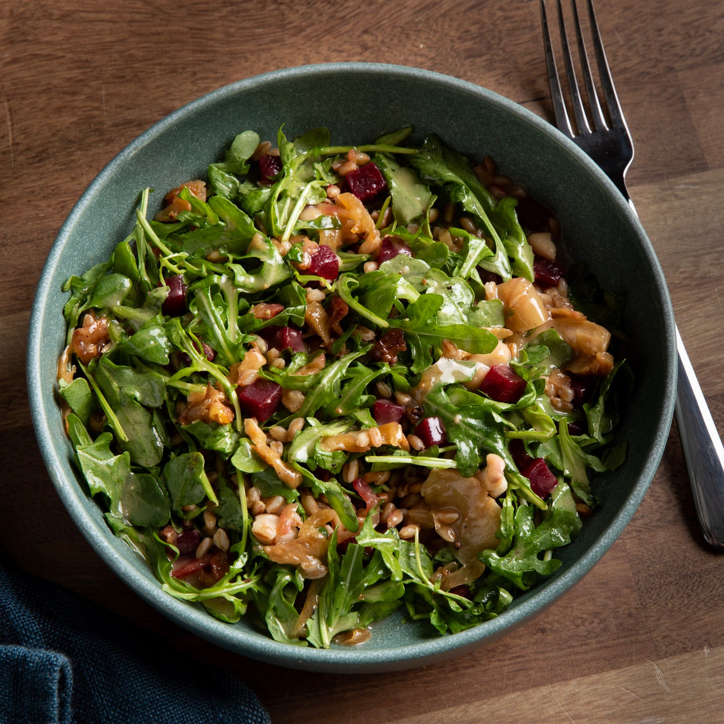 Farro Fennel Beet Salad