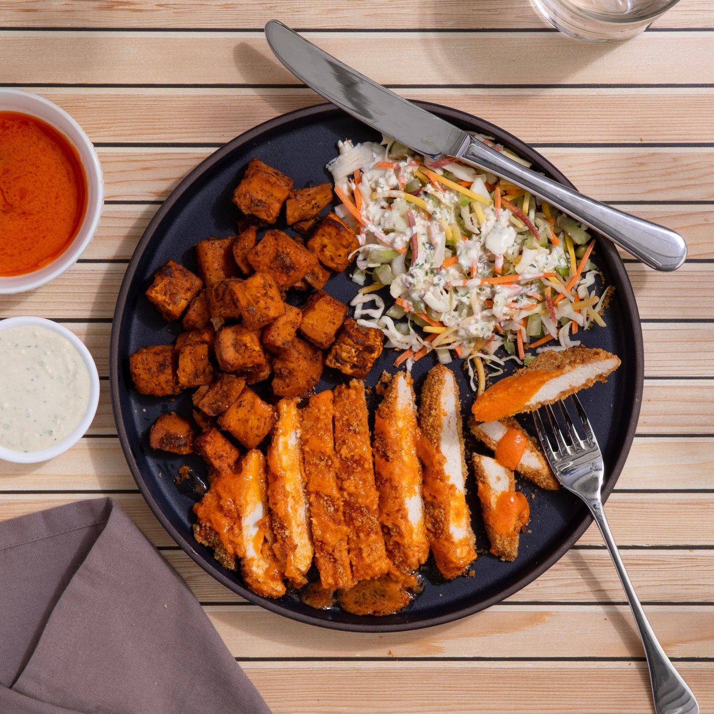 Crispy Buffalo Chicken